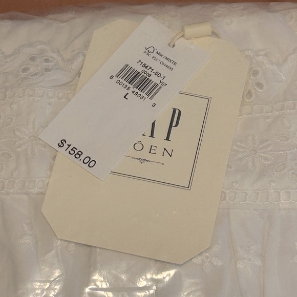 NWT gap x doen white eyelet dress - Picture 3 of 7